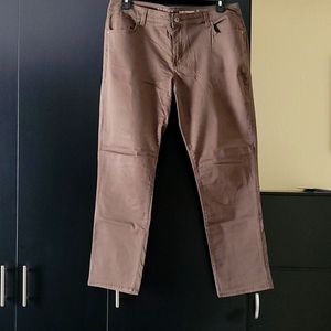 Sonoma slim straight leg stretch pants size 16 slim